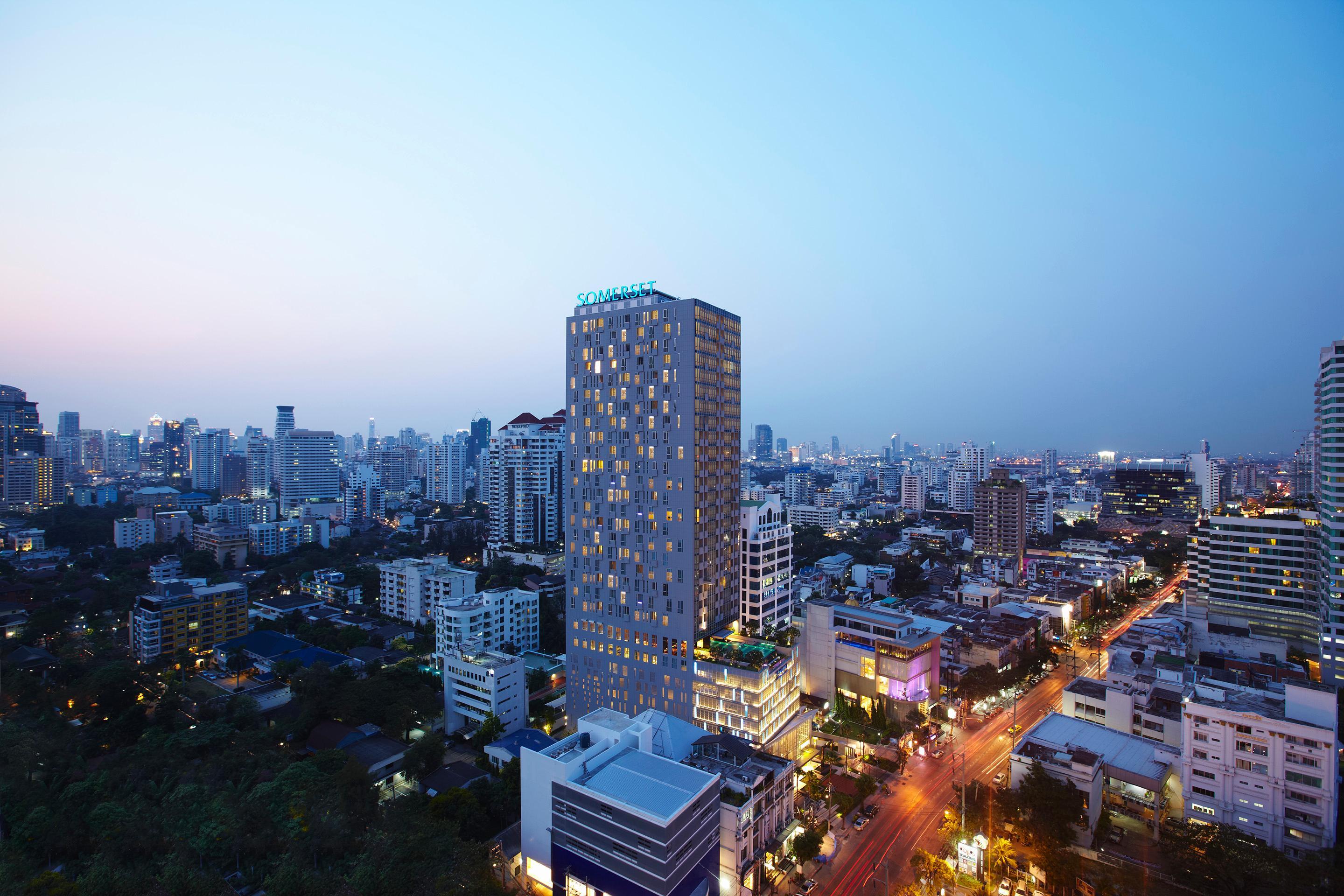 Somerset Sukhumvit Thonglor Banguecoque Exterior foto